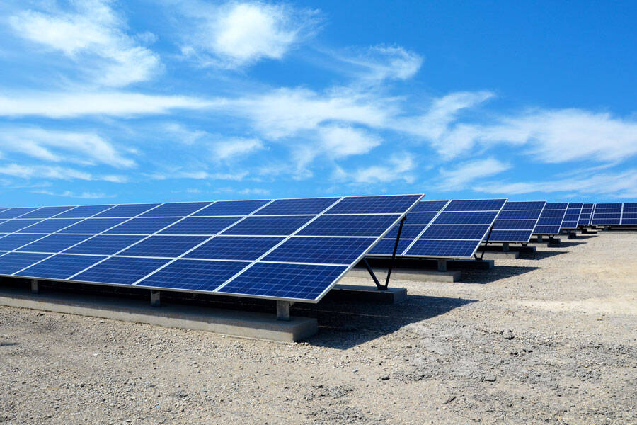 太陽光発電設備敷地のイメージ